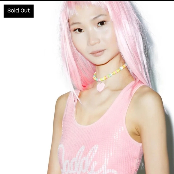 Dolls Kill Pink Tank Top - Picture 3 of 10